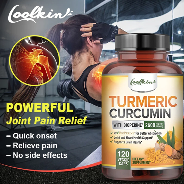 Coolkin Turmeric Curcumin 2600 Mg Capsules