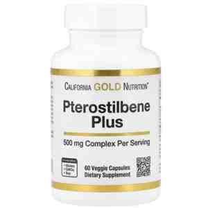 California Gold Nutrition Pterostilbene Plus