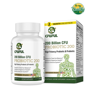 CFUFUL 200 Billion Cfu Probiotics 200 Capsules