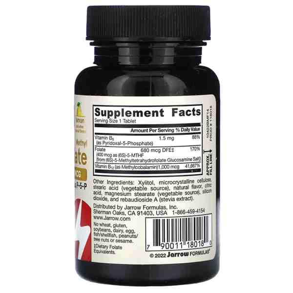 Jarrow Formulas Methyl B-12 Tropical - 2500mcg