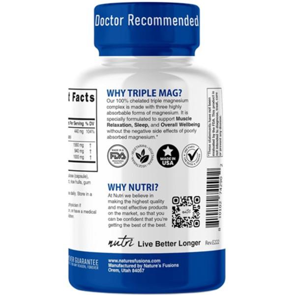 Nutri Triple Magnesium Supplement