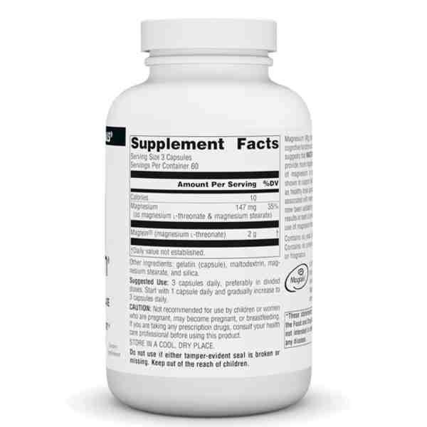 Source Naturals® Magtein | Magnesium L-Threonate