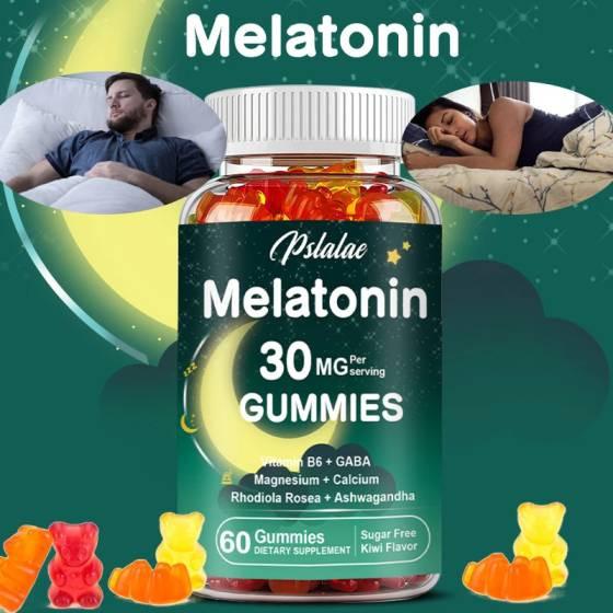 Pslalae Melatonin Gummies 30Mg