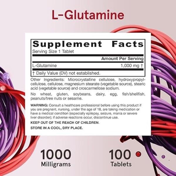 Jarrow Formula L-glutamine Supplement