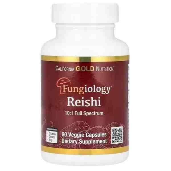 California Gold Nutrition – Fungiology Reishi | 90 Capsules