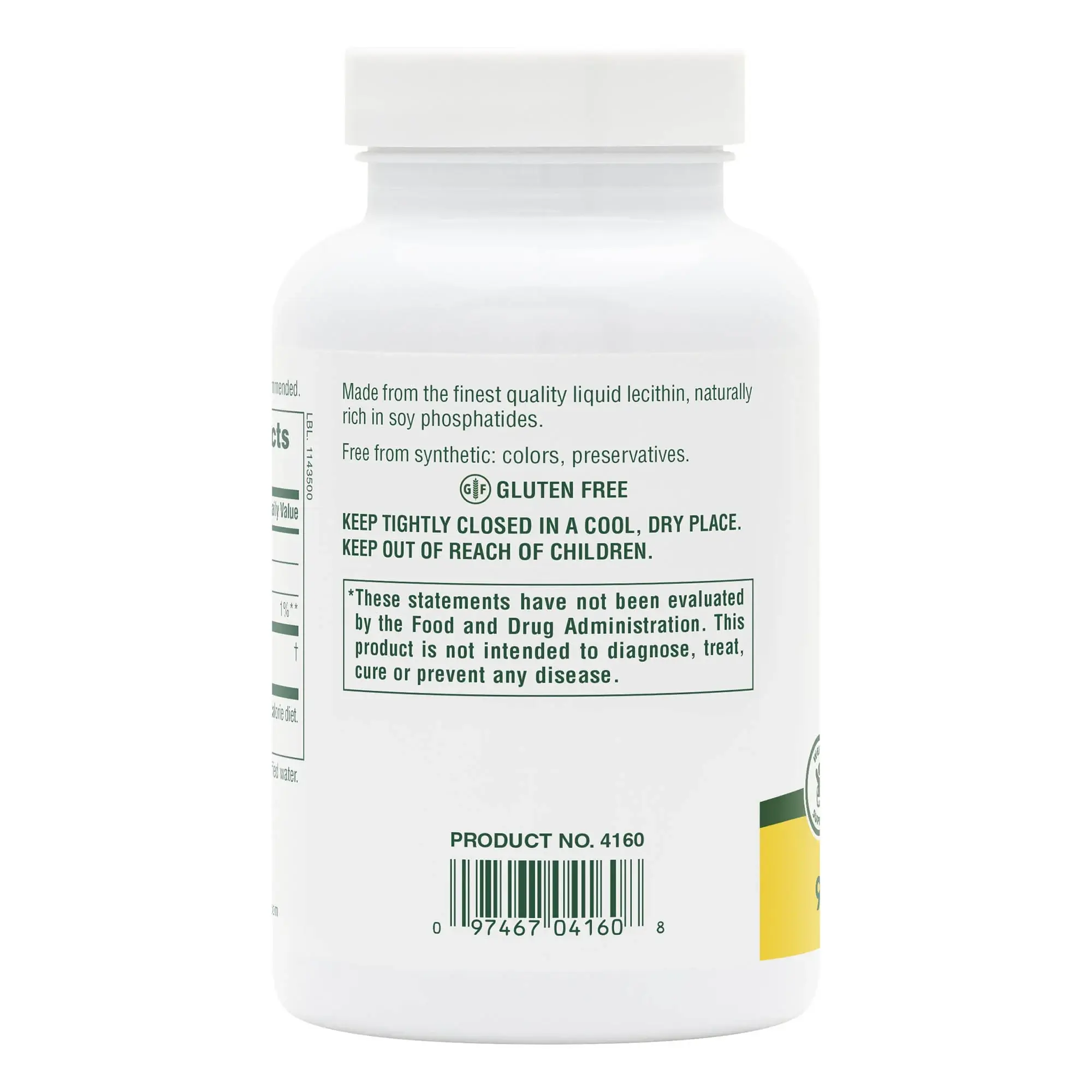 Natures Plus Lecithin 1200Mg Supplement