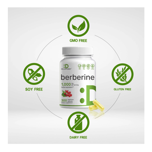 Deal Supplement Berberine 1000 Mg Capsules