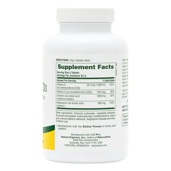 Nature's Plus Cal/mag/vit D3 Supplement