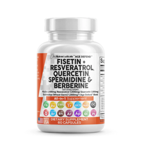 Clean Nutraceuticals Fisetin, Resveratrol Capsules