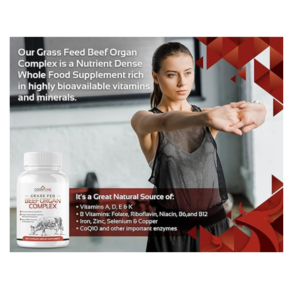 Cognitune Beef Organ Complex Capsules