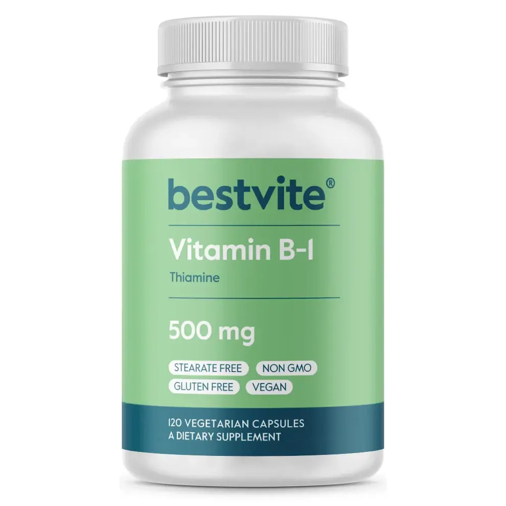 Bestvite Vitamin B1 Thiamine 500mg Capsules
