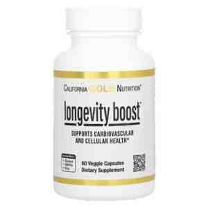 California Gold Nutrition Longevity Boost