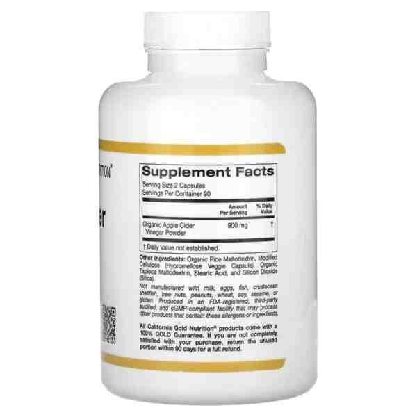 California Gold Nutrition Apple Cider Vinegar