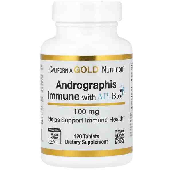 California Gold Nutrition® Andrographis Immune with AP-Bio