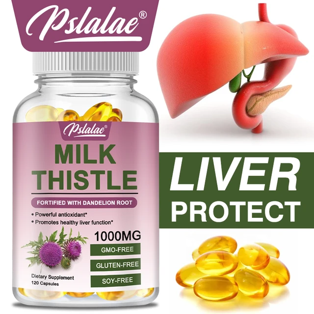 Pslalae Milk Thistle Capsules