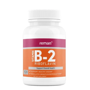 Reman Vitamin B2 Riboflavin Capsules