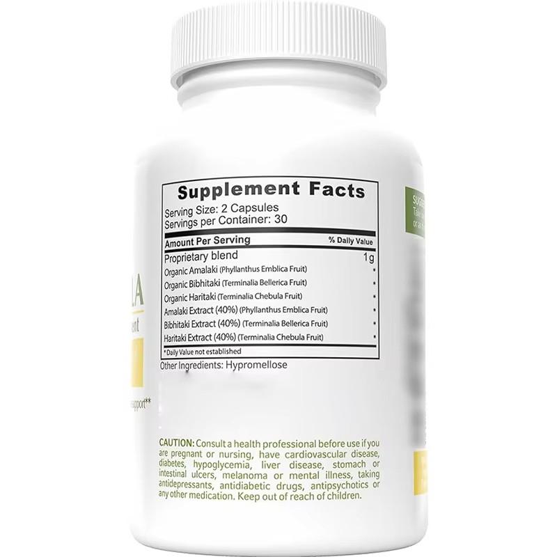 Triphala Supplement Biter Melon Capsules