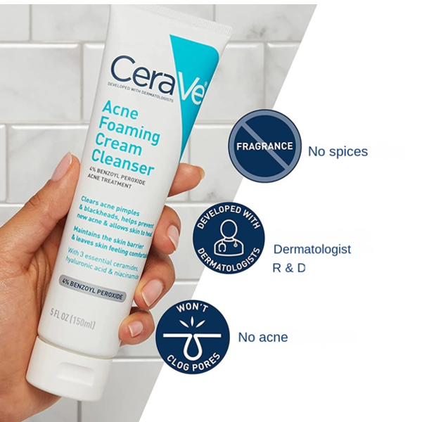 Cerave Acne Foaming Cream Cleanser