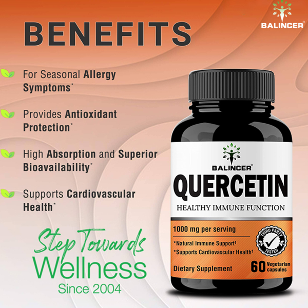 Balincer Quercetin Capsules Healthy Immune Function