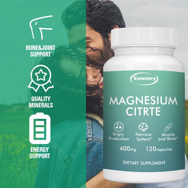 Magnesium Citrate 400mg Capsules