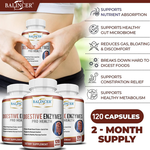 Balincer Digestive Enzymes Capsules