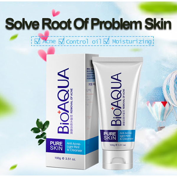 Bioaqua Facial Cleanser Acne Treatment