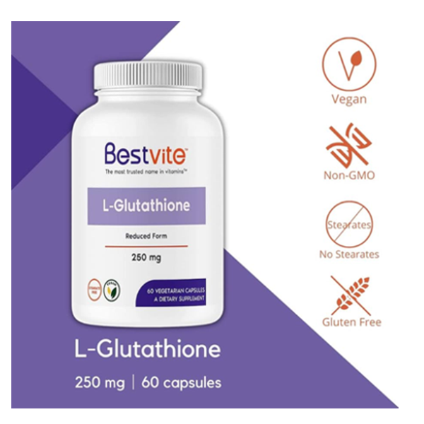 Bestvite L-Glutathione 250 Mg Capsules