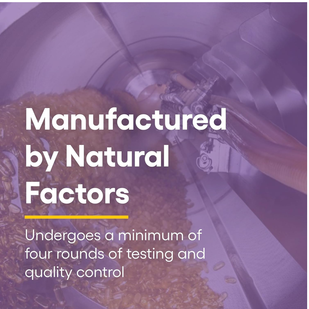 Natural Factors Coenzyme Q10 200mg Capsules