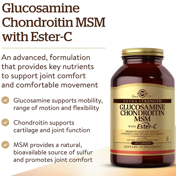 Solgar Glucosamine Chondroitin Capsules