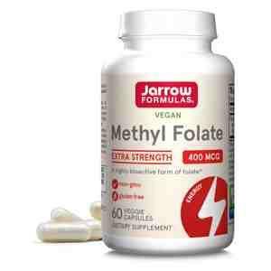 Jarrow Formulas – Vegan Methyl Folate 400 mcg 60 Capsules