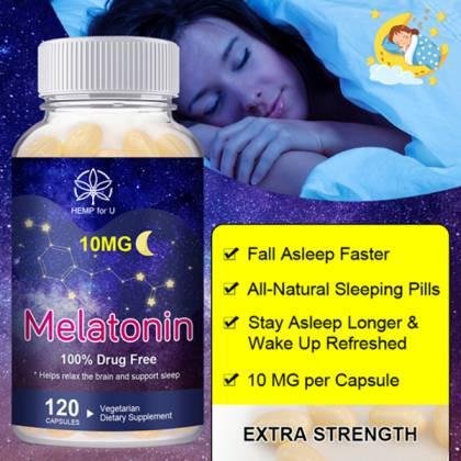 Hemp For U Melatonin Capsules