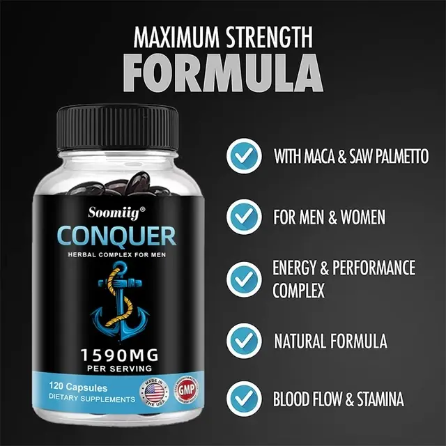 Soomiig Conquer Herbal Complex Capsules For Men
