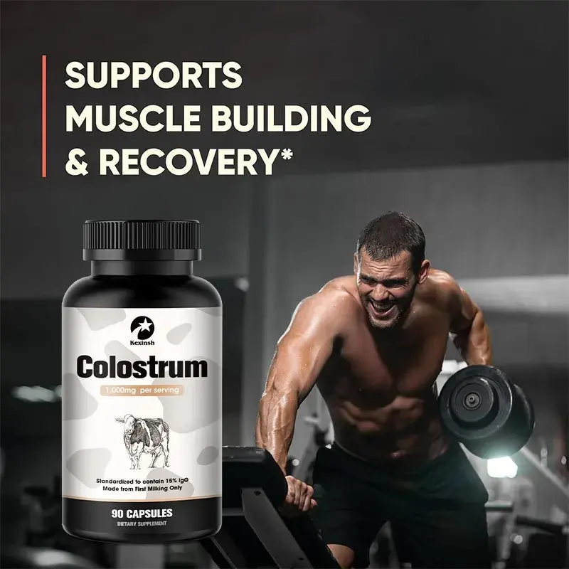 Kexinsh Bovine Colostrum Capsules 1000mg