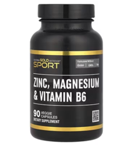 California Gold Nutrition Zinc, Magnesium & Vitamin B6 Capsuels