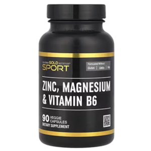 California Gold Nutrition Zinc, Magnesium & Vitamin B6 Capsuels