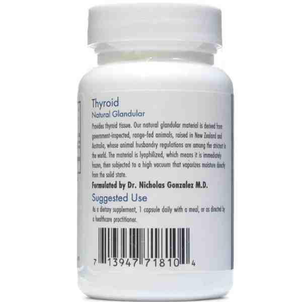 Allergy Research Group Thyroid Natural Glandular Capsules