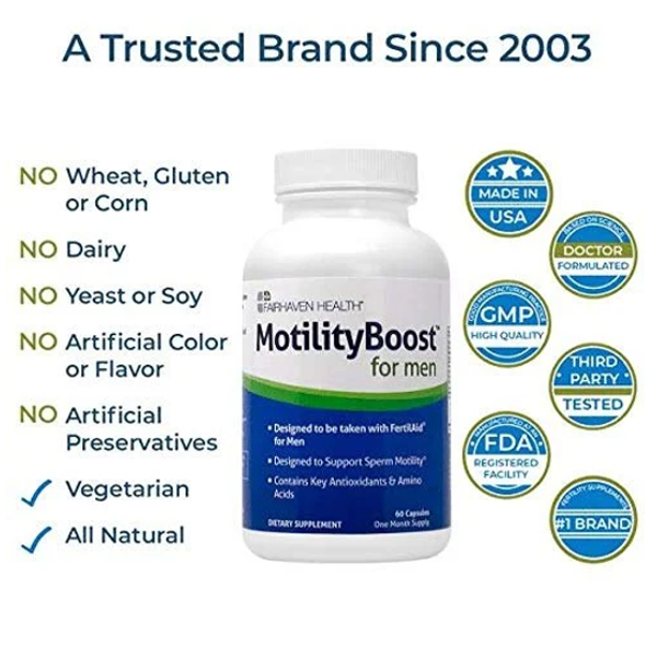 Fairhaven Health Motility Boost For Men Capsules