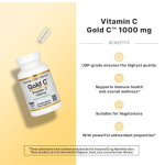 California Gold Nutrition Gold C Vitamin C 1000mg Capsules