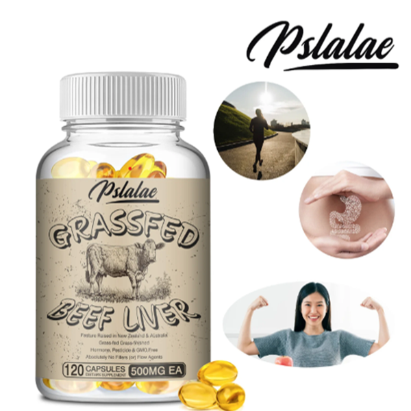 Pslalae Grass Fed Beef Liver Capsules