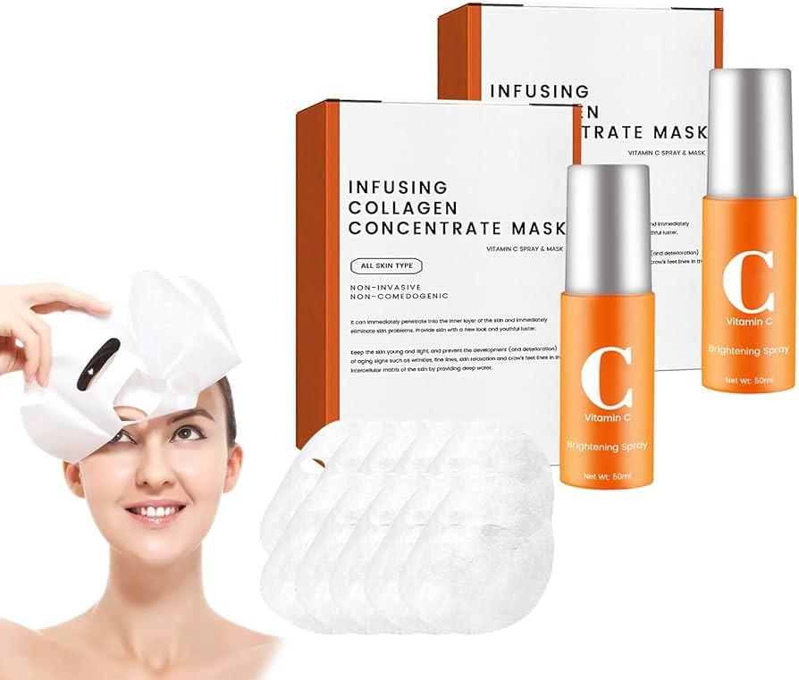 Highprime Collagen Film Vitamin C Serum With Mask