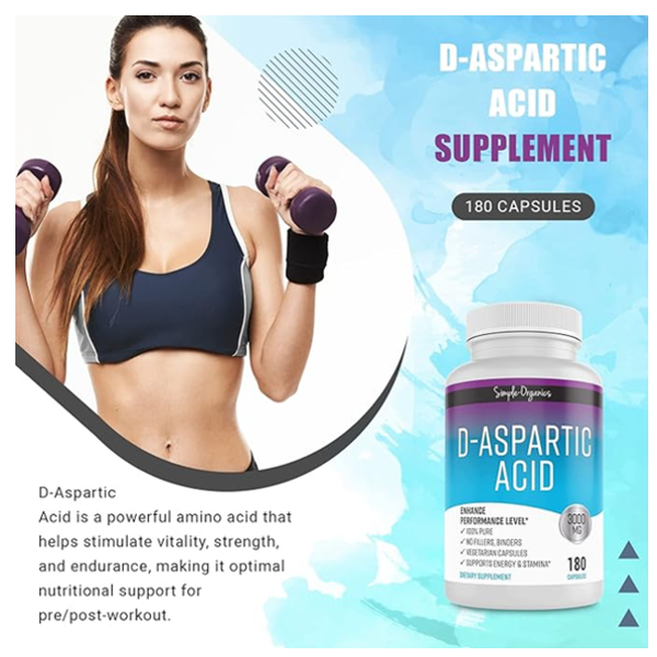 Simple-Organics D-Aspartic Acid Capsules