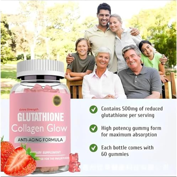 Glutathione Collagen Glow Gummies