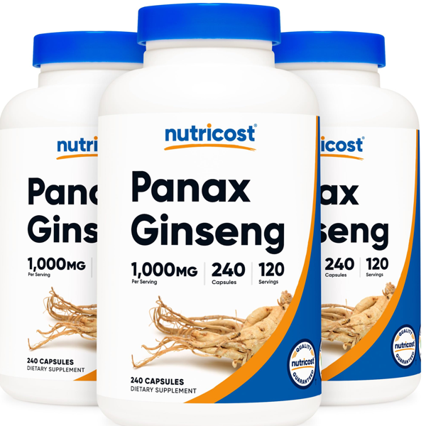 Nutricost Panax Ginseng 1000mg