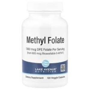 Lake Avenue Nutrition Methyl Folate Supplement