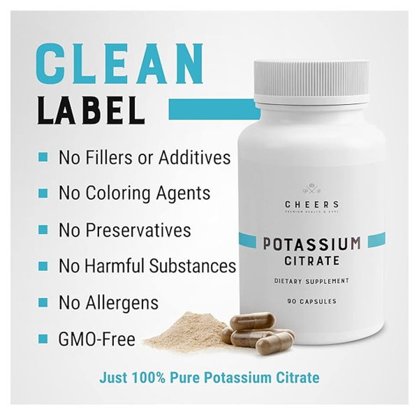 Cheers Potassium Citrate Capsules