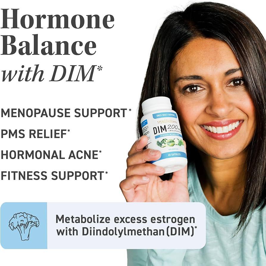 Sm Nutrition Dim 200 Mg Estrogen Balance Capsules
