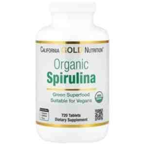 California Gold Nutrition Organic Spirulina –