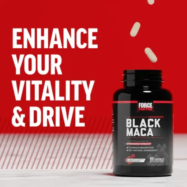 Force Factor Black Maca Supplement