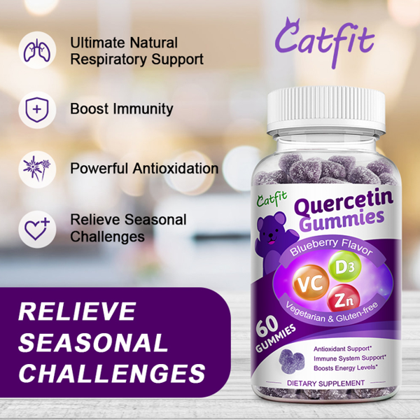 Catfit 5-In-1 Quercetin Gummies