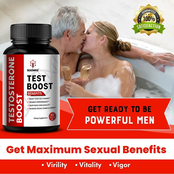 Soomiig Test Boost Capsules Testosterone Booster